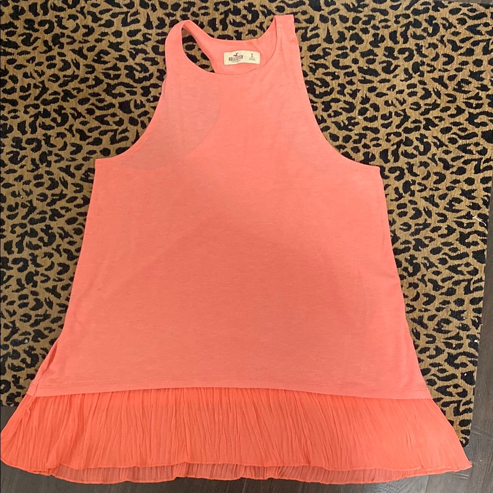 Coral Sleeveless Women's Top